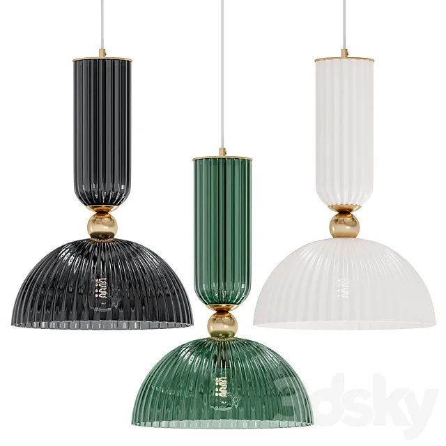 Maytoni Antic Pendant Lamp 3dsMax Model