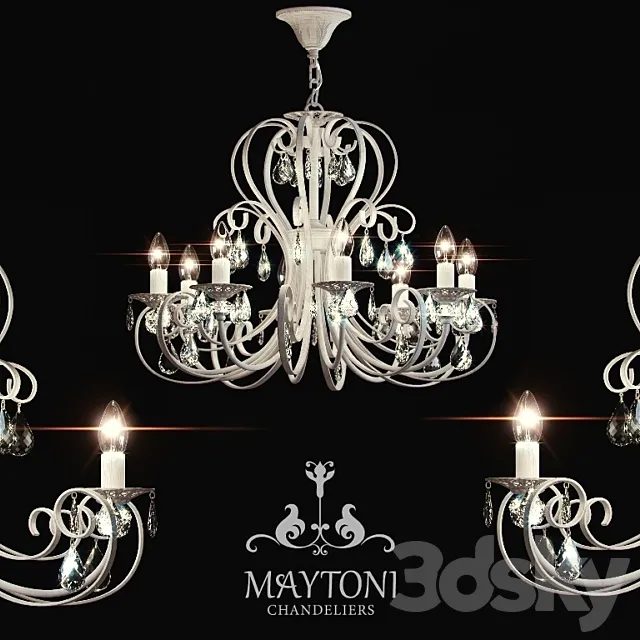 Maytoni ARM270-08-R 3DS Max Model