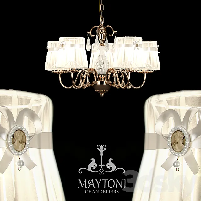 Maytoni ARM324-05-G 3DS Max Model