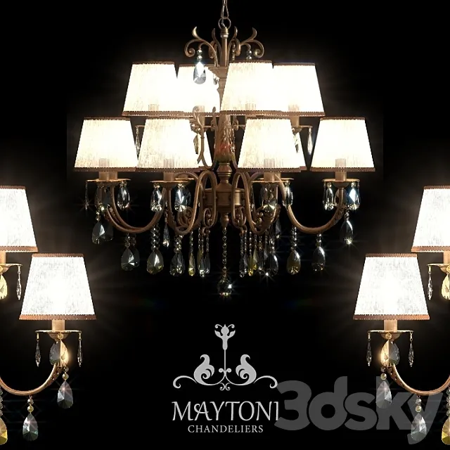 Maytoni ARM388-12-R 3DSMax File