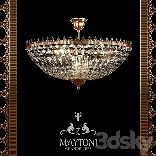 Maytoni B500-PT50-G 3DSMax File