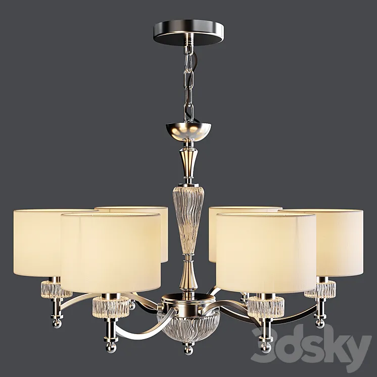 Maytoni: Ceiling Lamp – Alicante (MOD014-CL-06-N) 3DS Max