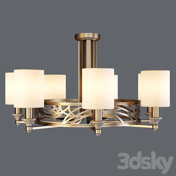 Maytoni: Ceiling Lamps – Vittoria (H004-CL-07-BG) 3DS Max