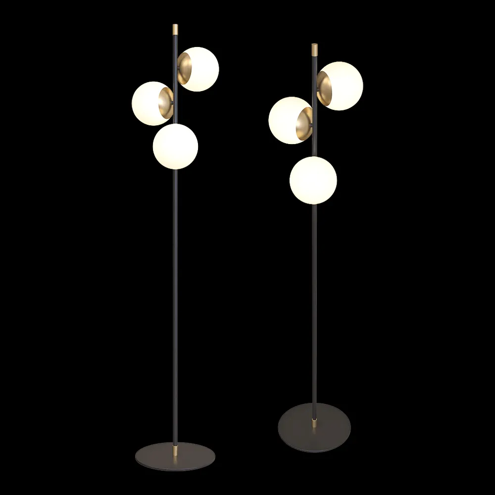 Maytoni – Floor lamp Nostalgia MOD048FL-03G 3ds Max