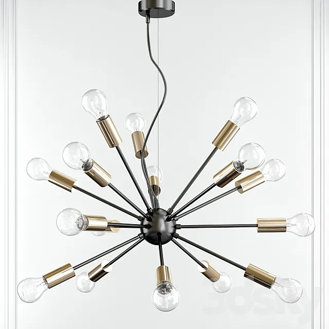 Maytoni Jackson T546PL-12B 3ds Max