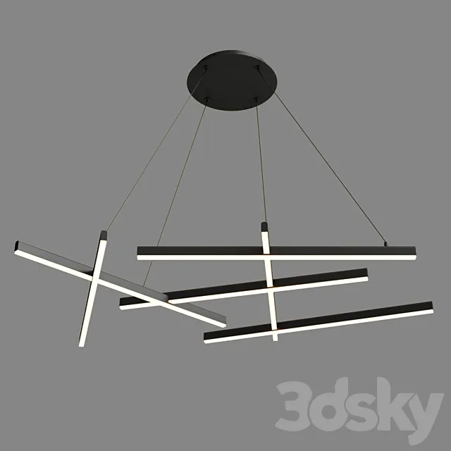 Maytoni Line MOD016PL-L75B 3ds Max