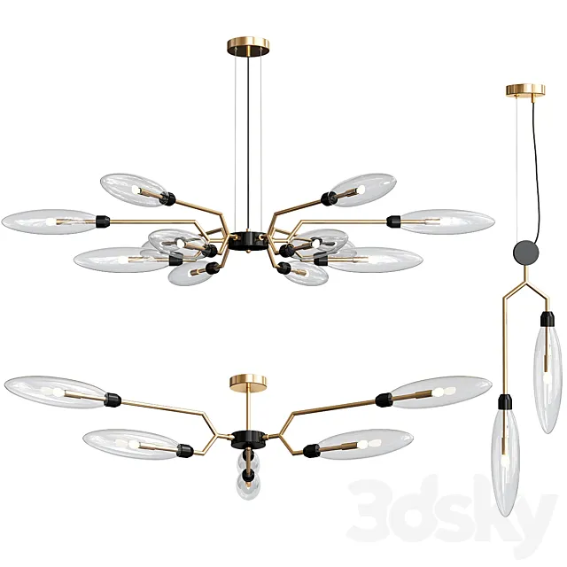 Maytoni MOD012CL Ventura Set 3ds Max