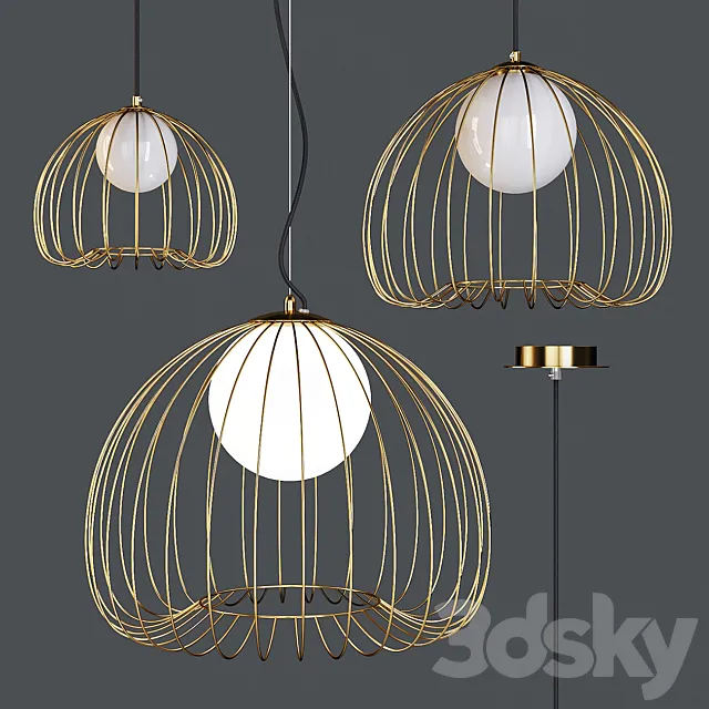 Maytoni: Pendant Lamp – Polly (MOD541-542-543) 3ds Max