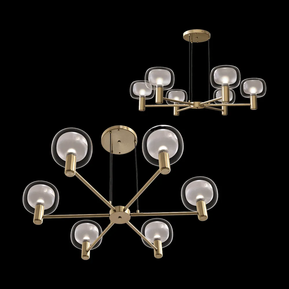 Maytoni – Pendant lamp Vision MOD411PL-06G 3ds Max