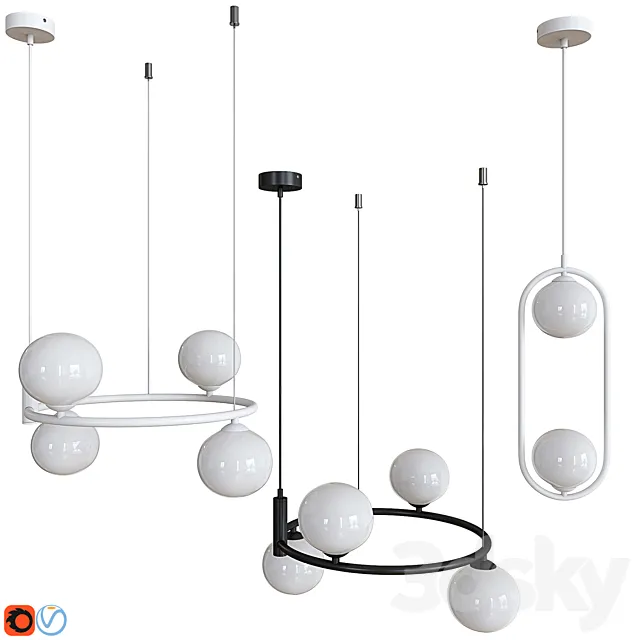 MAYTONI RING 3ds Max