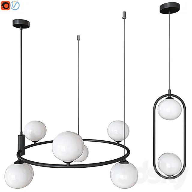 MAYTONI RING 3ds Max