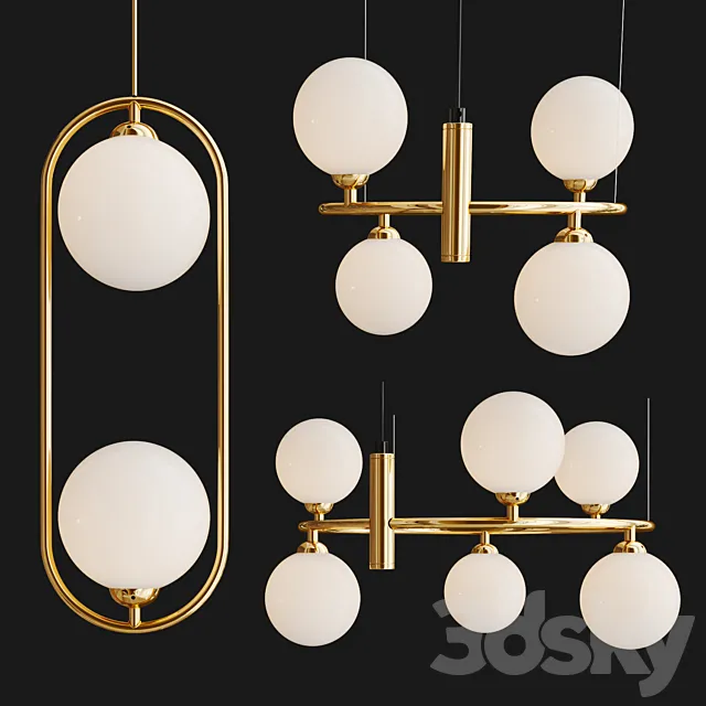 Maytoni Ring Collection 3ds Max