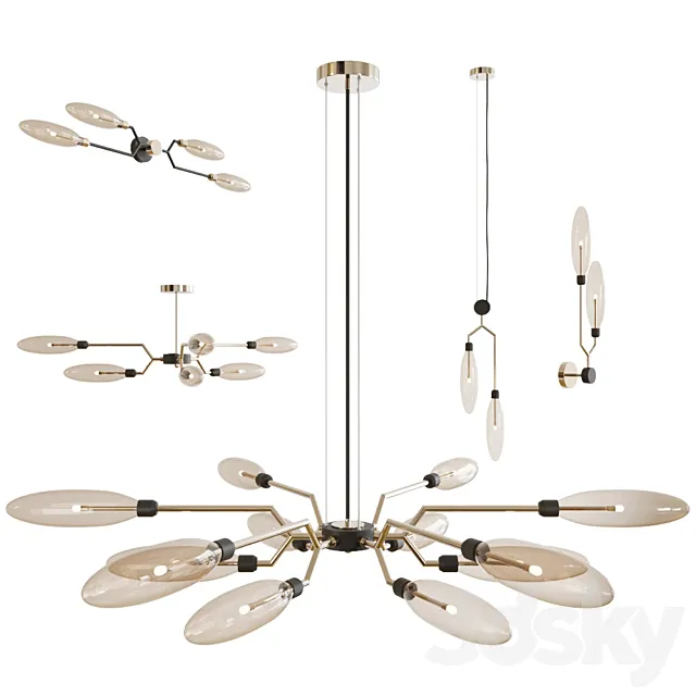 Maytoni Ventura set 3ds Max