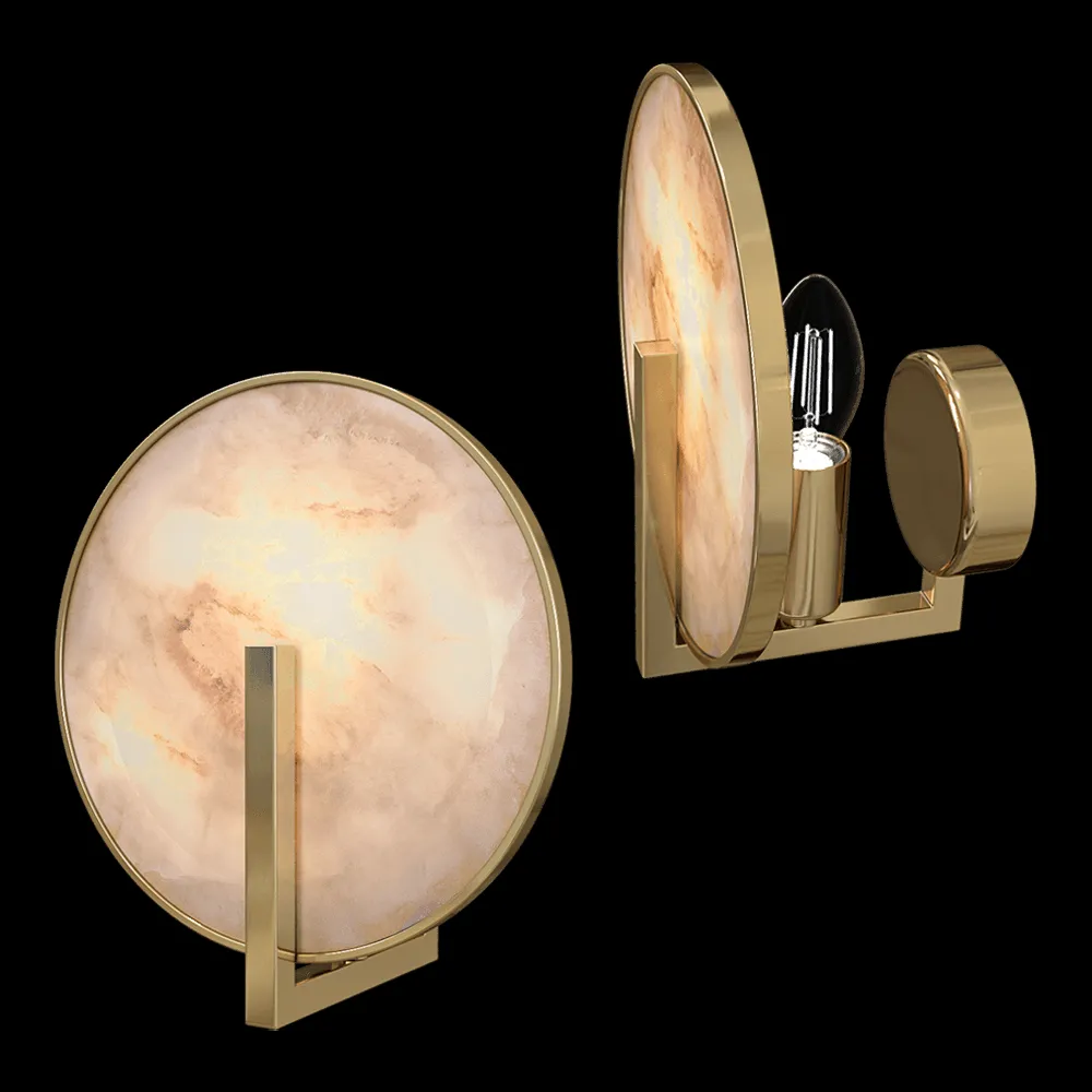 Maytoni – Wall lamp Marmo MOD099WL-01G 3ds Max