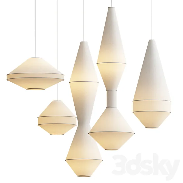 Mayu Coco Flip pendant 3ds Max