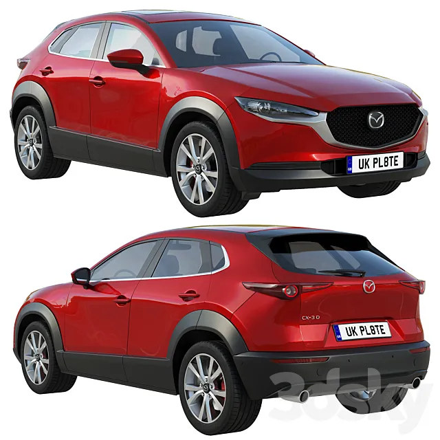 Mazda CX-30 3DSMax File