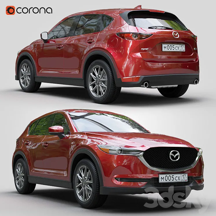 Mazda CX-5 2017 3DS Max