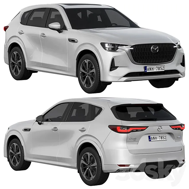 Mazda CX-60 3DS Max Model