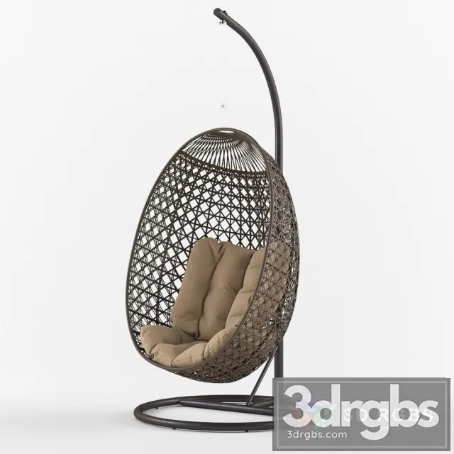 Maze Malibu Hanging Chair 3dsmax Download