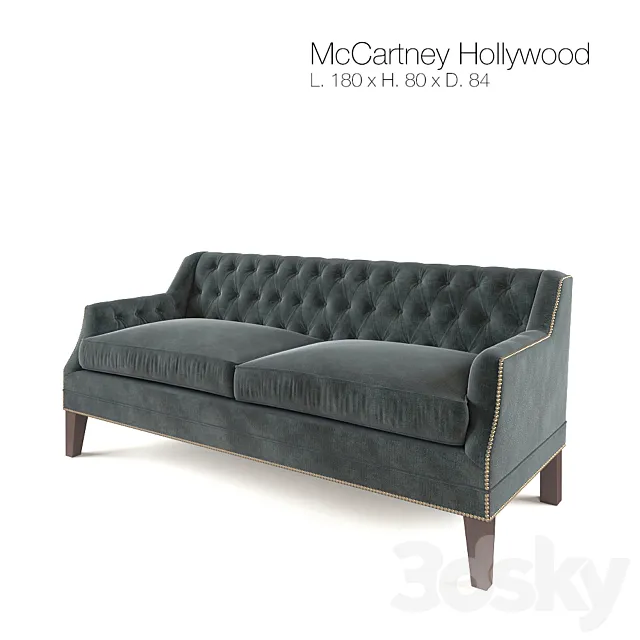 McCartney Hollywood 3DS Max Model