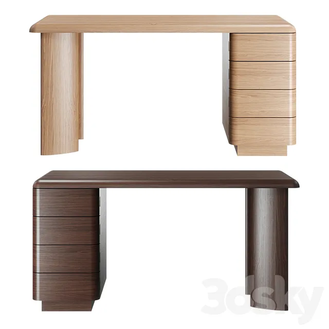 McGuire furniture – Column desk 3DSMax File