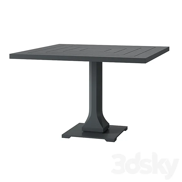 Mckinnonharris Mundy Square outdoor dining table 1 3ds Max