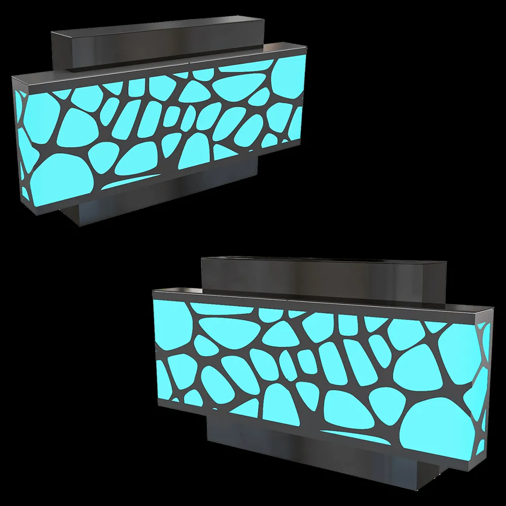 MDD – Reception desk Organic 3ds Max