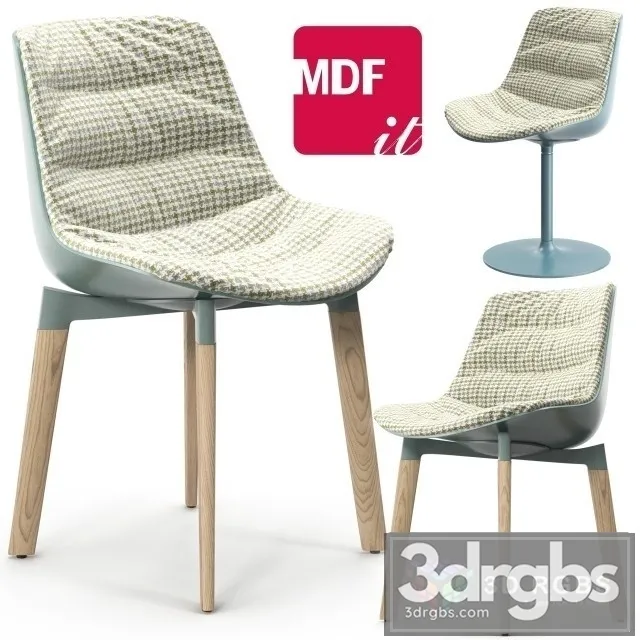 MDF Flow Color Chair 3dsmax Download