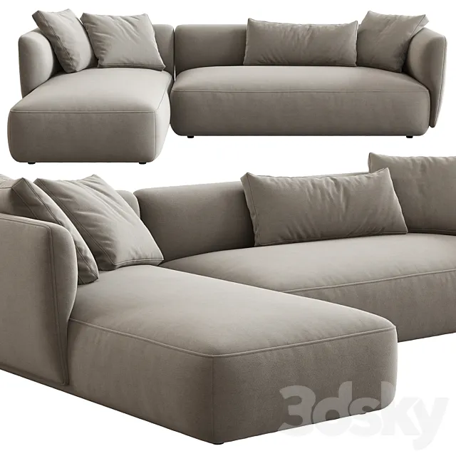 MDF Italia _ Cozy Corner Composition 3DSMax File