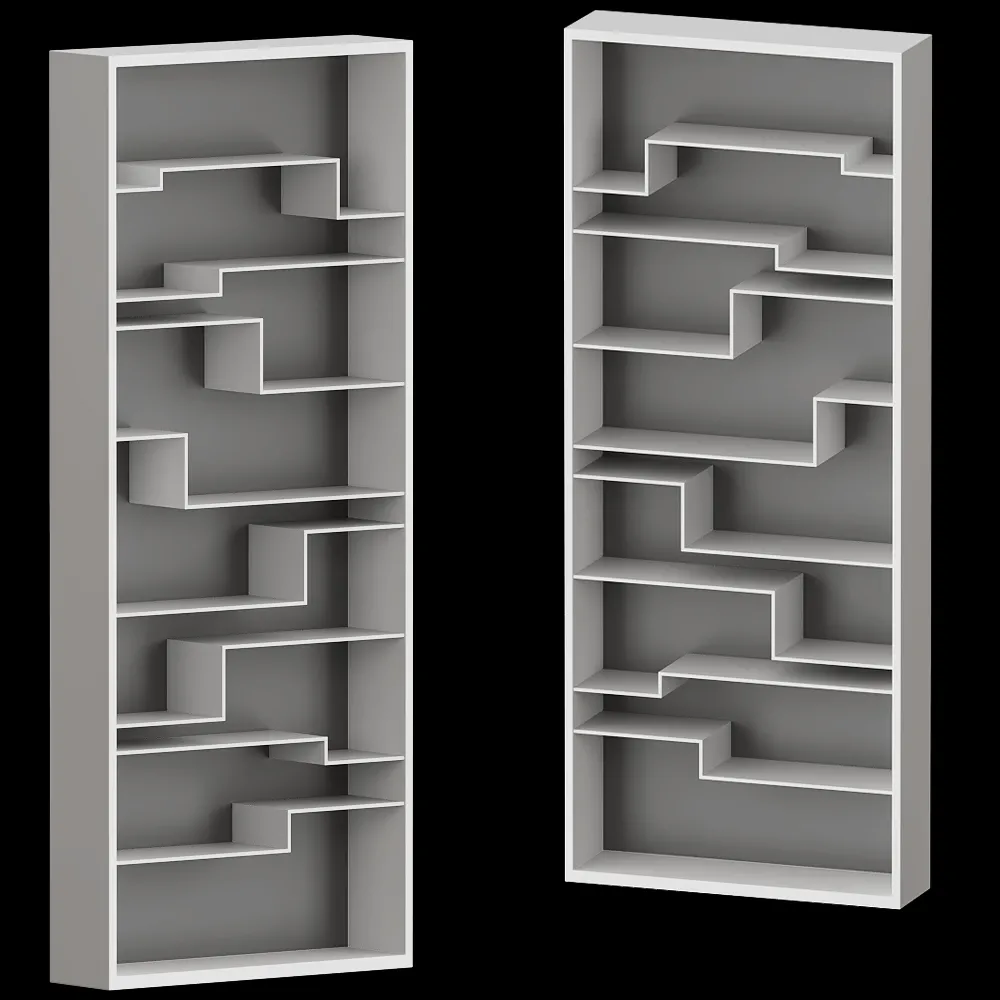 MDF Italia – Bookcase Melody 3ds Max