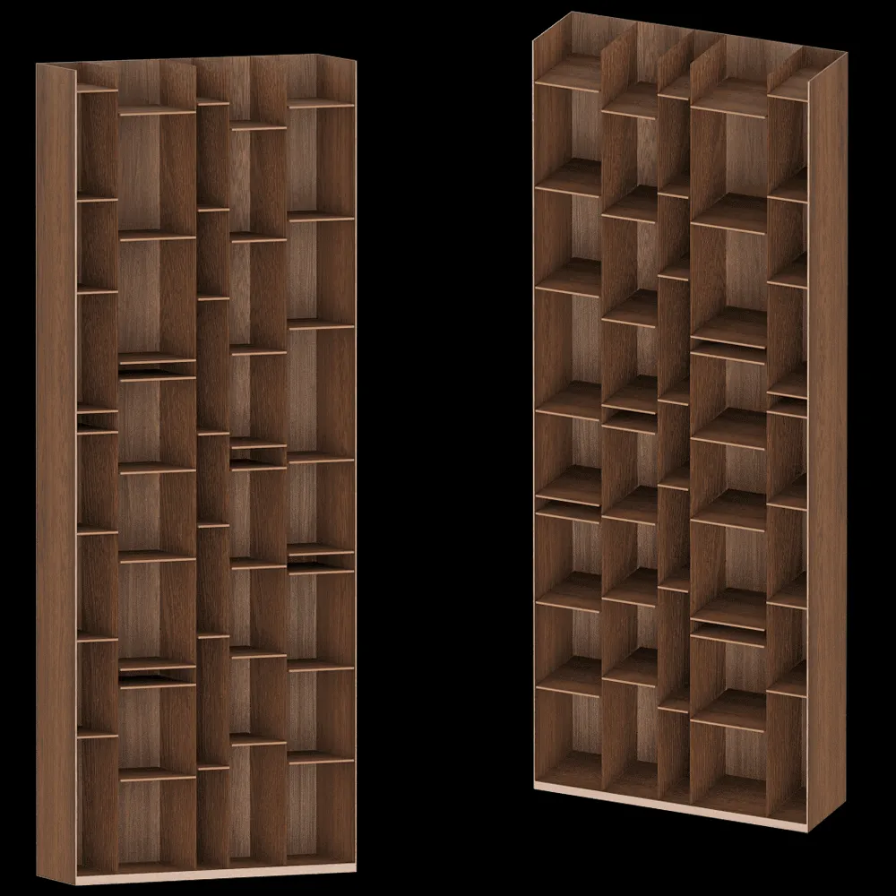 MDF Italia – Bookcase Random 3ds Max
