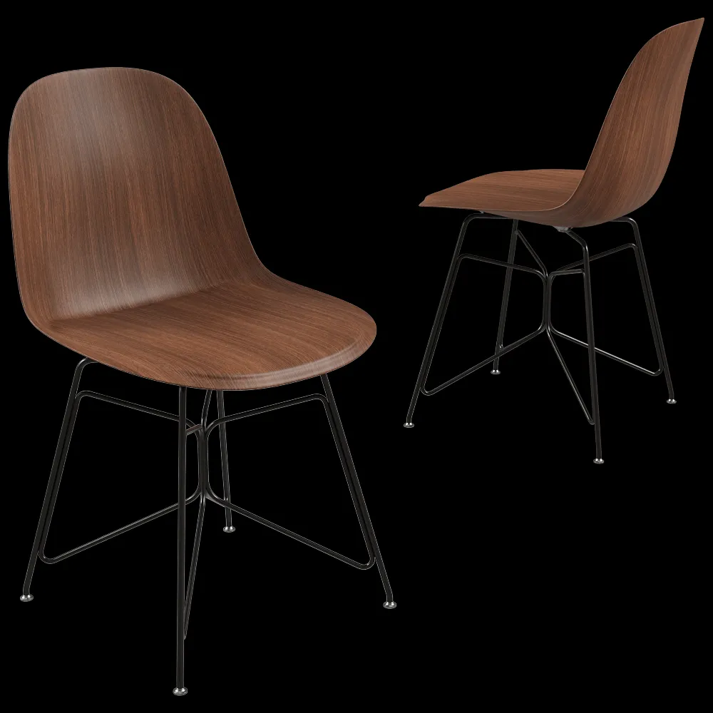 MDF Italia – Chair Press butterfly base 3ds Max