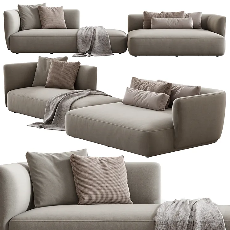 MDF Italia \/ Cozy (Composition 01) 3DS Max Model