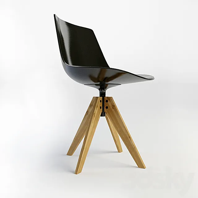 MDF Italia FLOW CHAIR 3DS Max Model