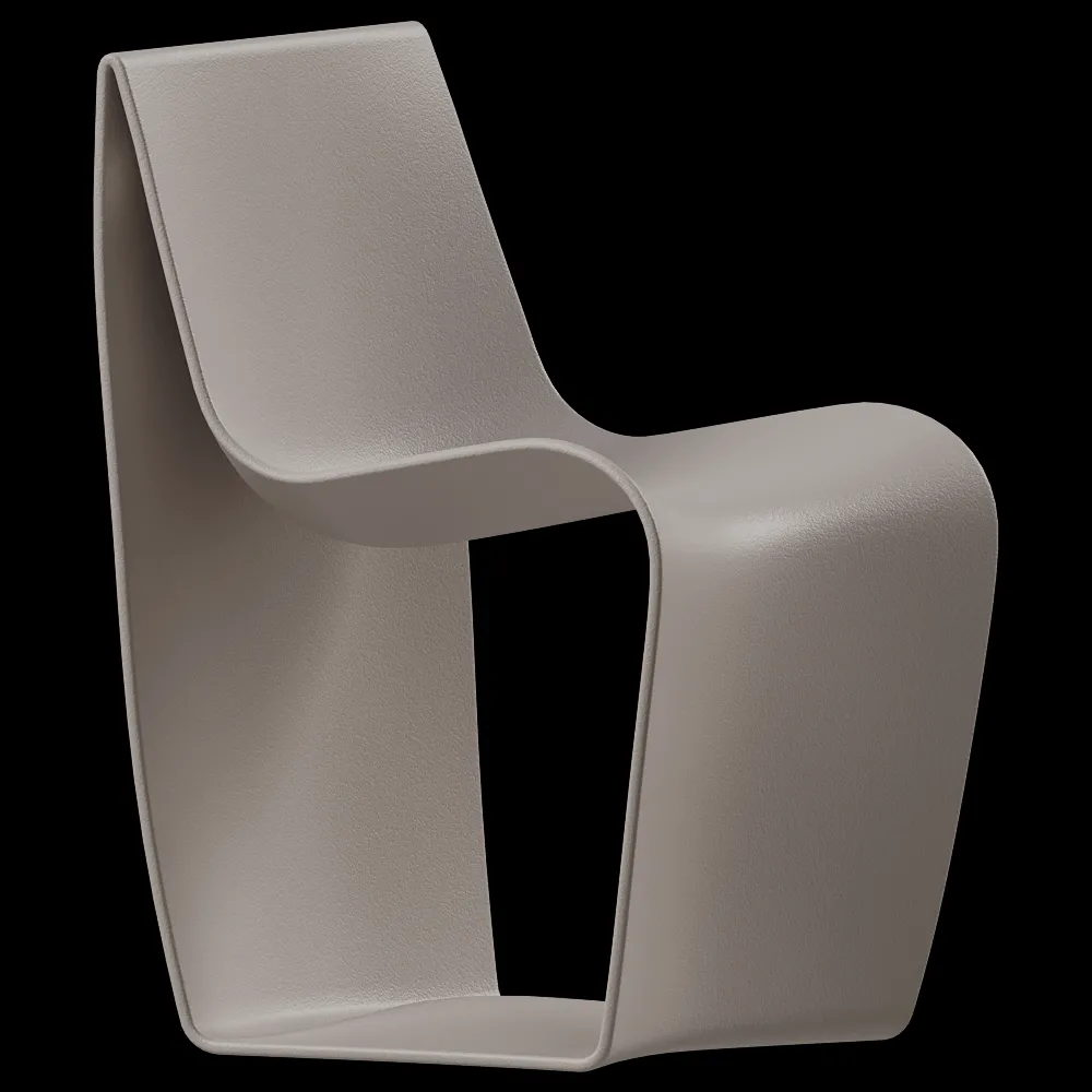 MDF Italia – Outdoor chair Sign Matt 3ds Max