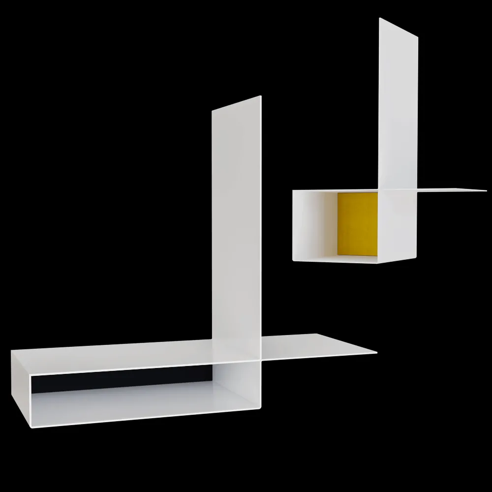 MDF Italia – Shelf Randomissimo 3ds Max