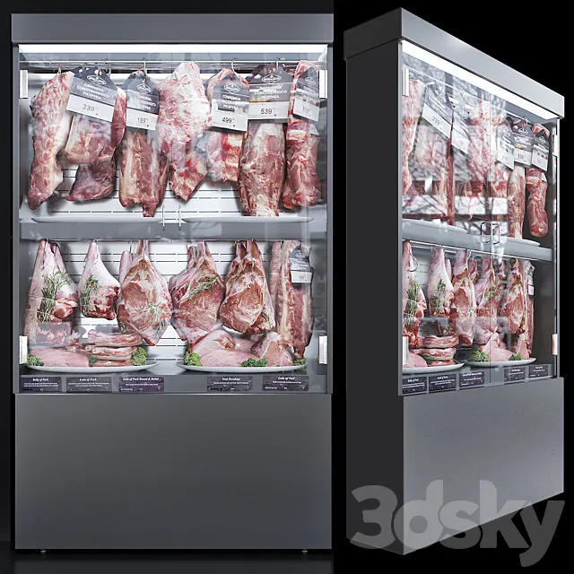 Meat store 3DSMax File