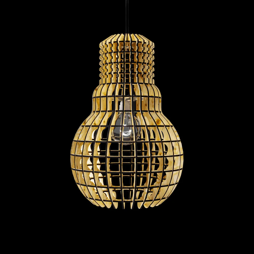 Mechanics of Light  – Pendant lamp Ecolamp 3ds Max