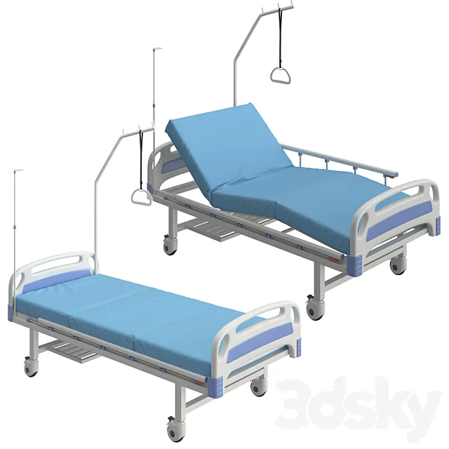 Medical Bed 3ds Max