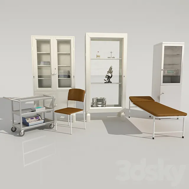 Medical equipment (doctor’s office) 3DS Max Model