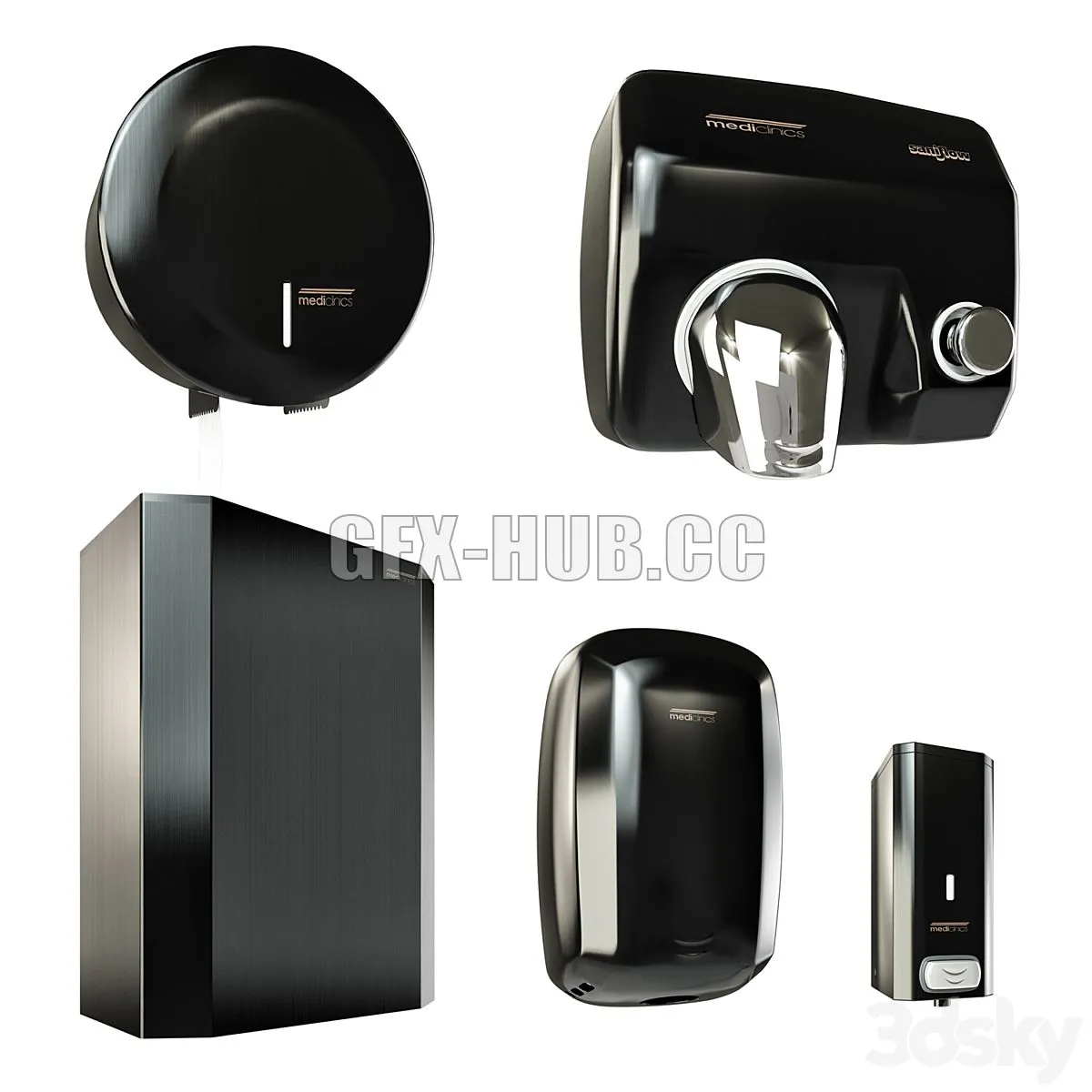 Mediclinics saniflow 3dsMax Model