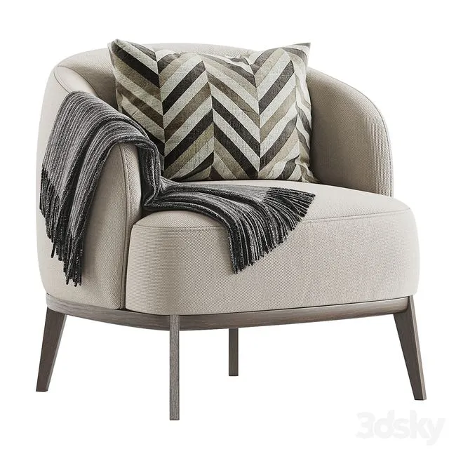 Megan Armchair By Sweetpeaandwillow 3dsMax Model