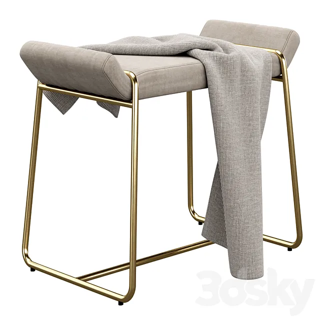 Megan Stool by Bloomingville 3ds Max