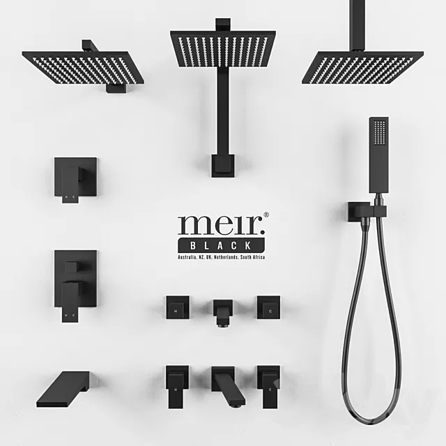 Meir_Black_set_04 3DS Max Model