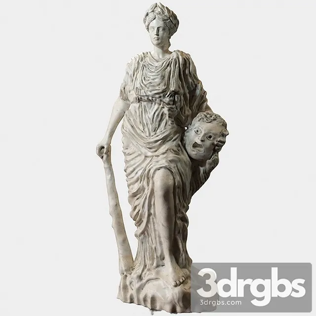 Melphomene Statue 3dsmax Download