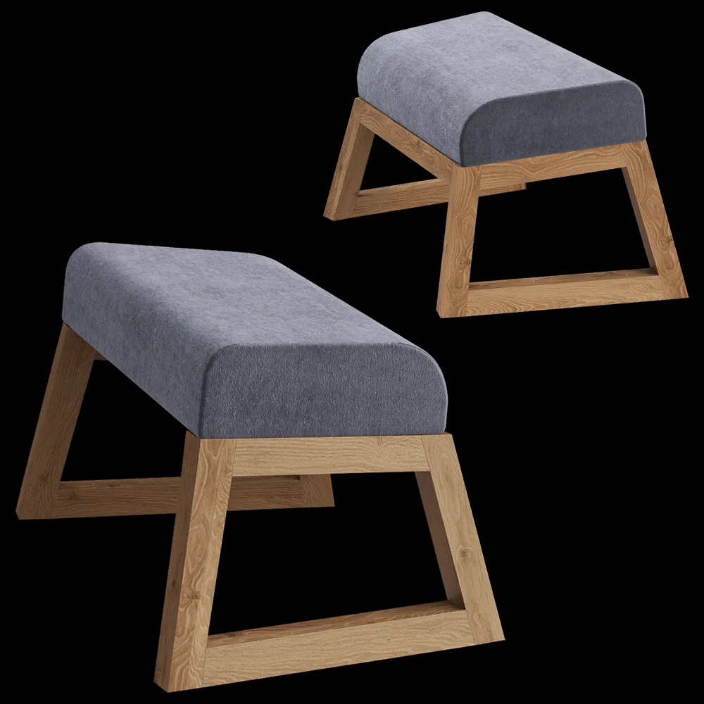 Melyo – Armchair footrest Lord 3ds Max