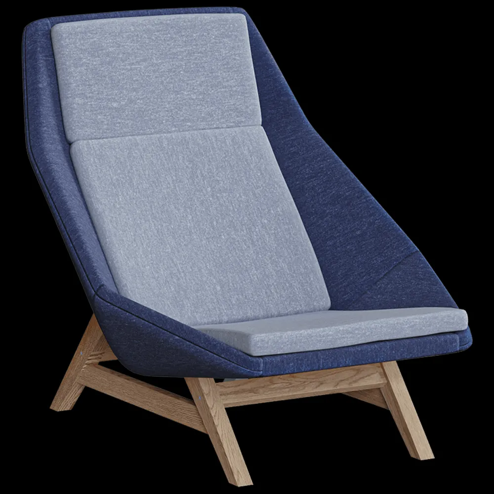 Melyo – Lounge armchair Mito 3ds Max