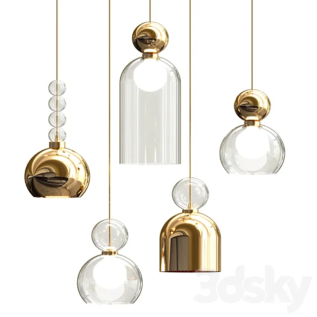 Memoria pendants 3DS Max Model