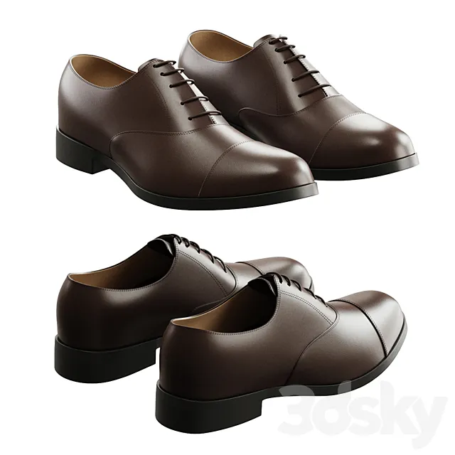 Mens footwear 3dsMax Model