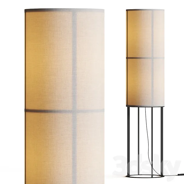 Menu Hashira High Floor Lamp 3ds Max